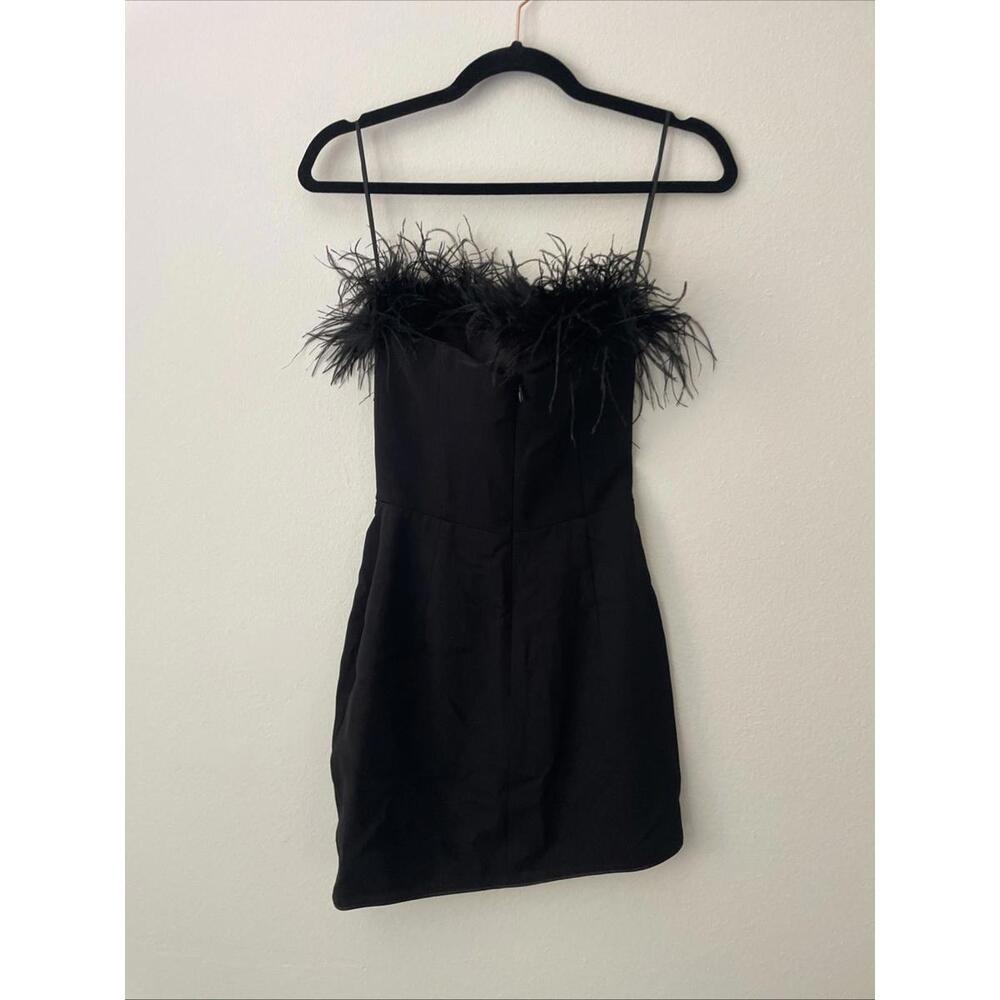 Revolvve Ima Dress SAU LEE black mini  size 00 NWT  $575 msrp - Picture 6 of 8